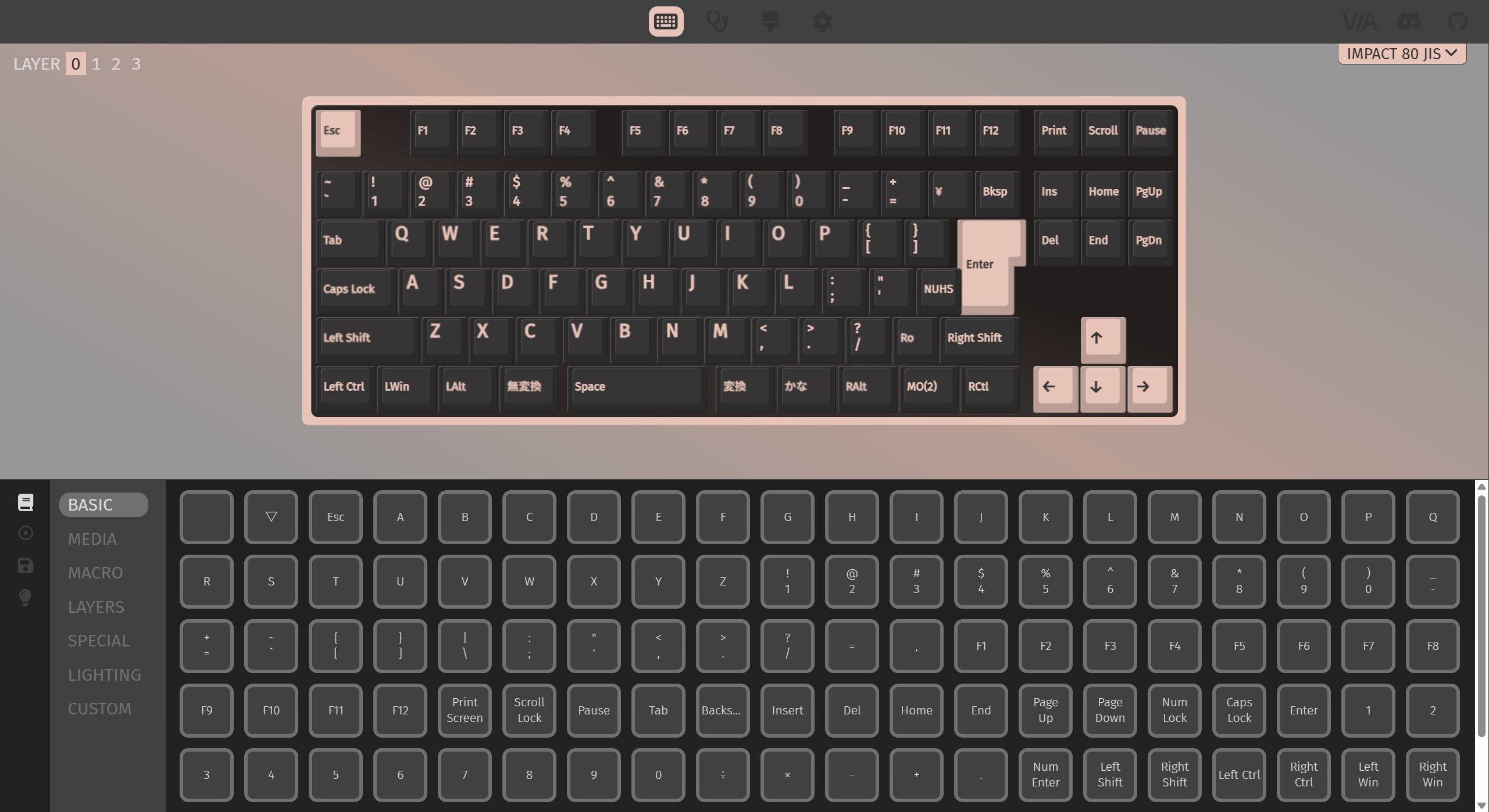 コスパ最強 SMACKAPE Impact80 日本語JIS配列発売【Standardモデル